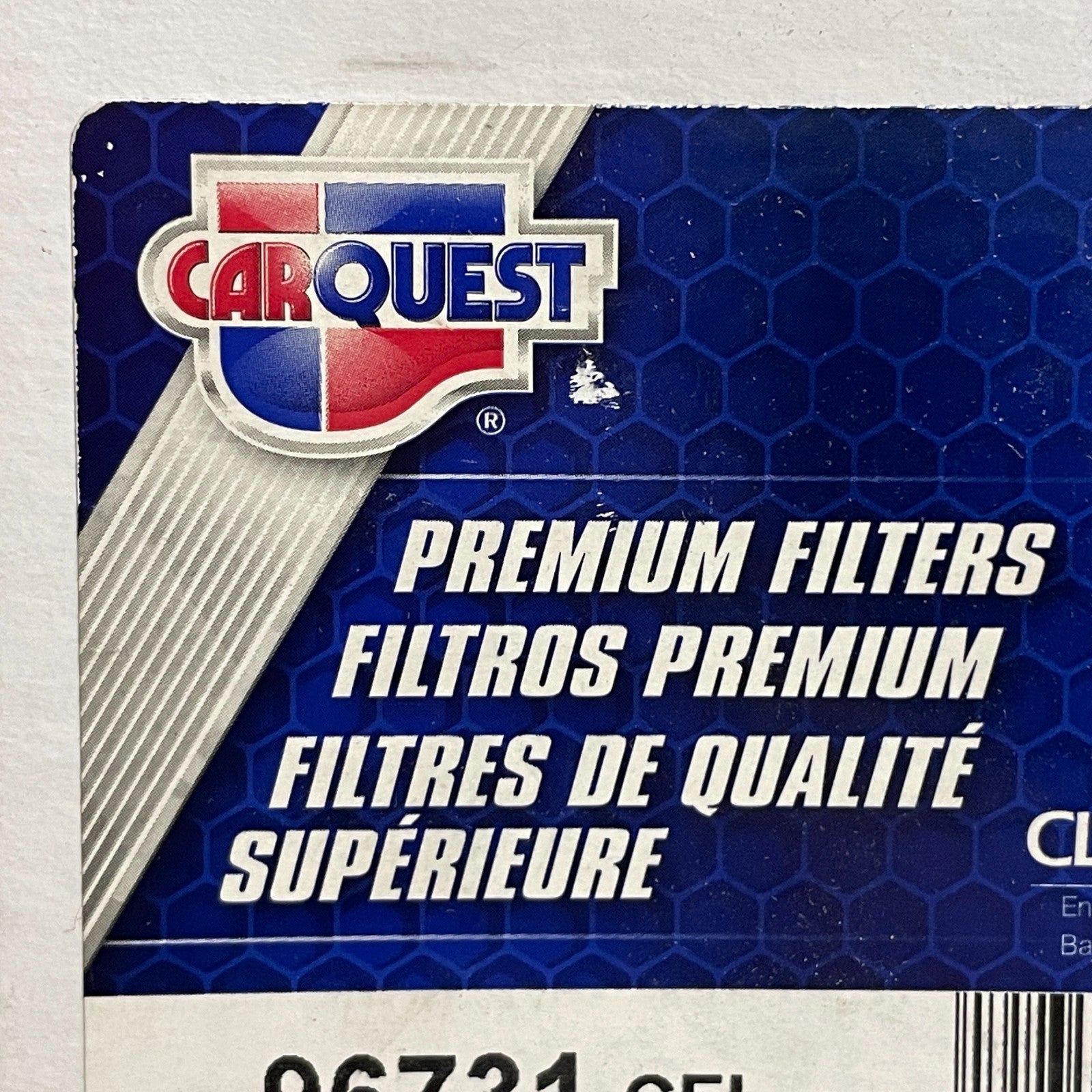 Carquest 96731 Fuel Filter Element Replaces PF823-E 4H8792 FF1117