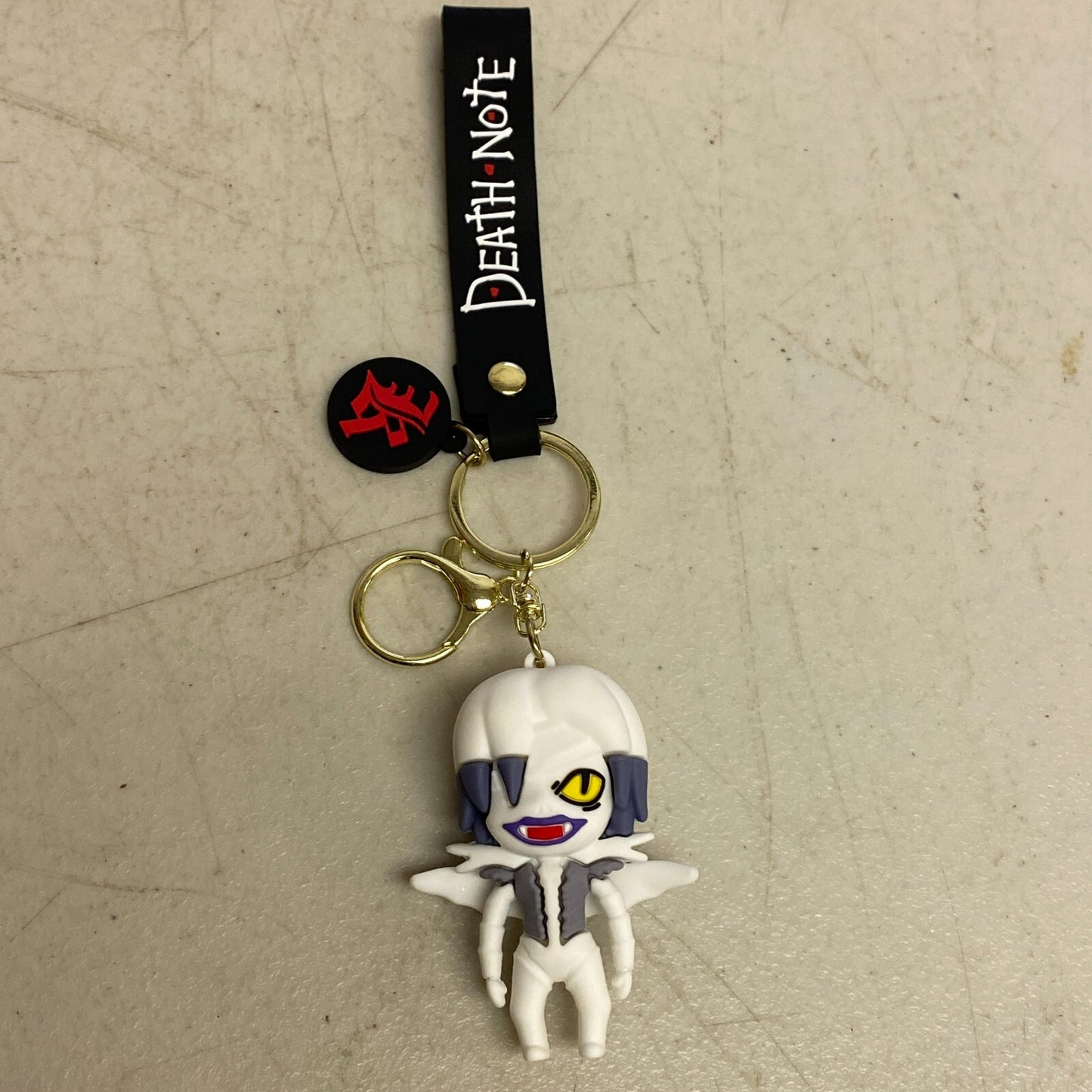 Assorted Silicone Death Note Keychain Rem Accessory