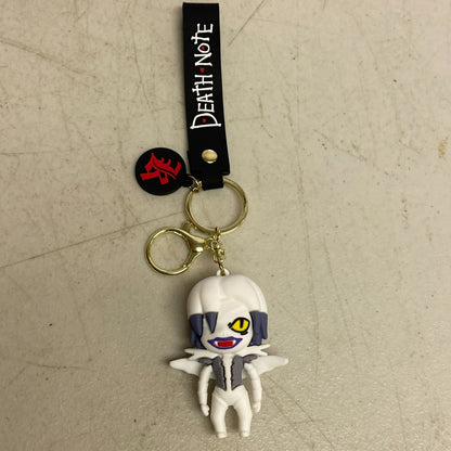 Assorted Silicone Death Note Keychain Rem Accessory