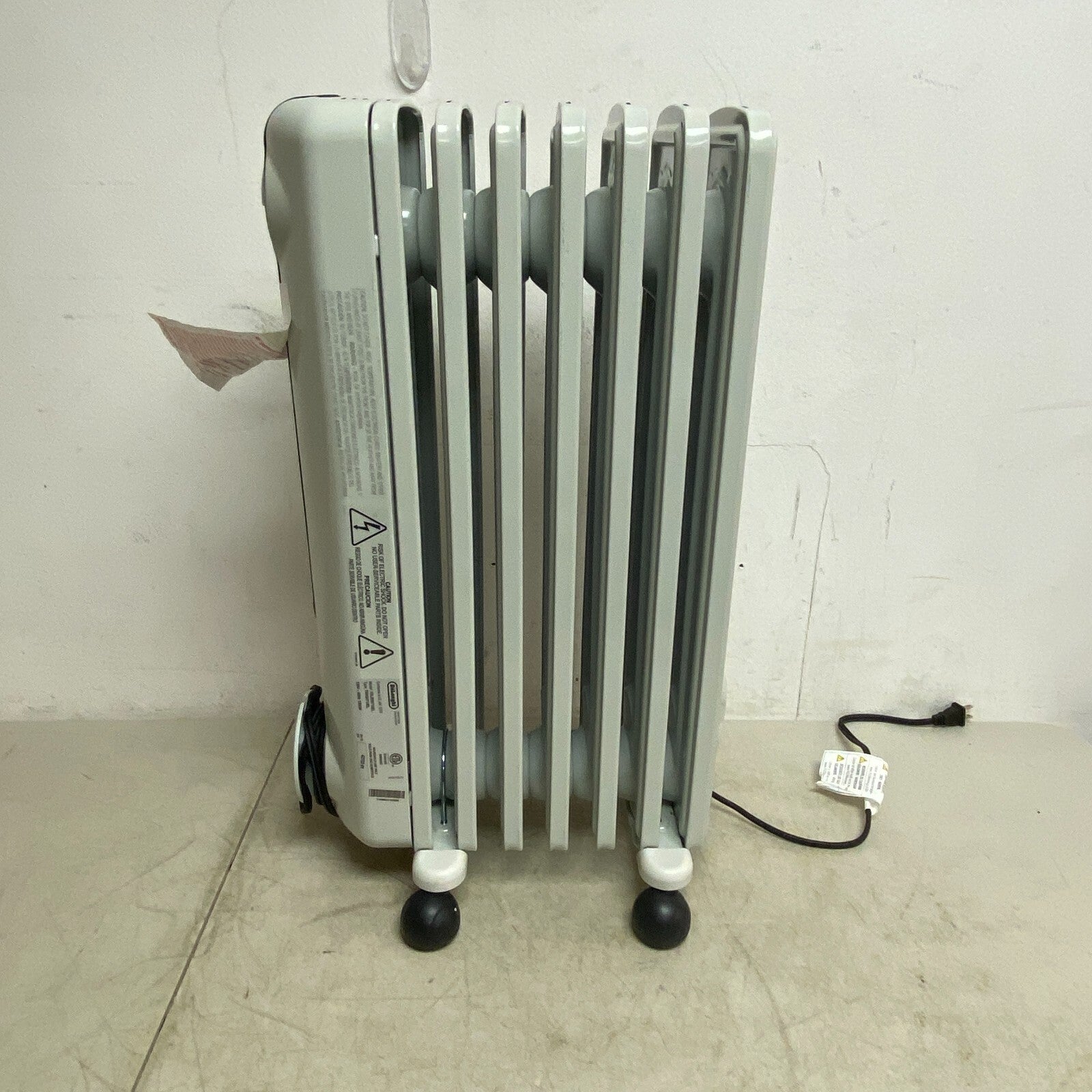 DeLonghi Radia Digital 5 5697585 1500 Watt White Electric Space Heater