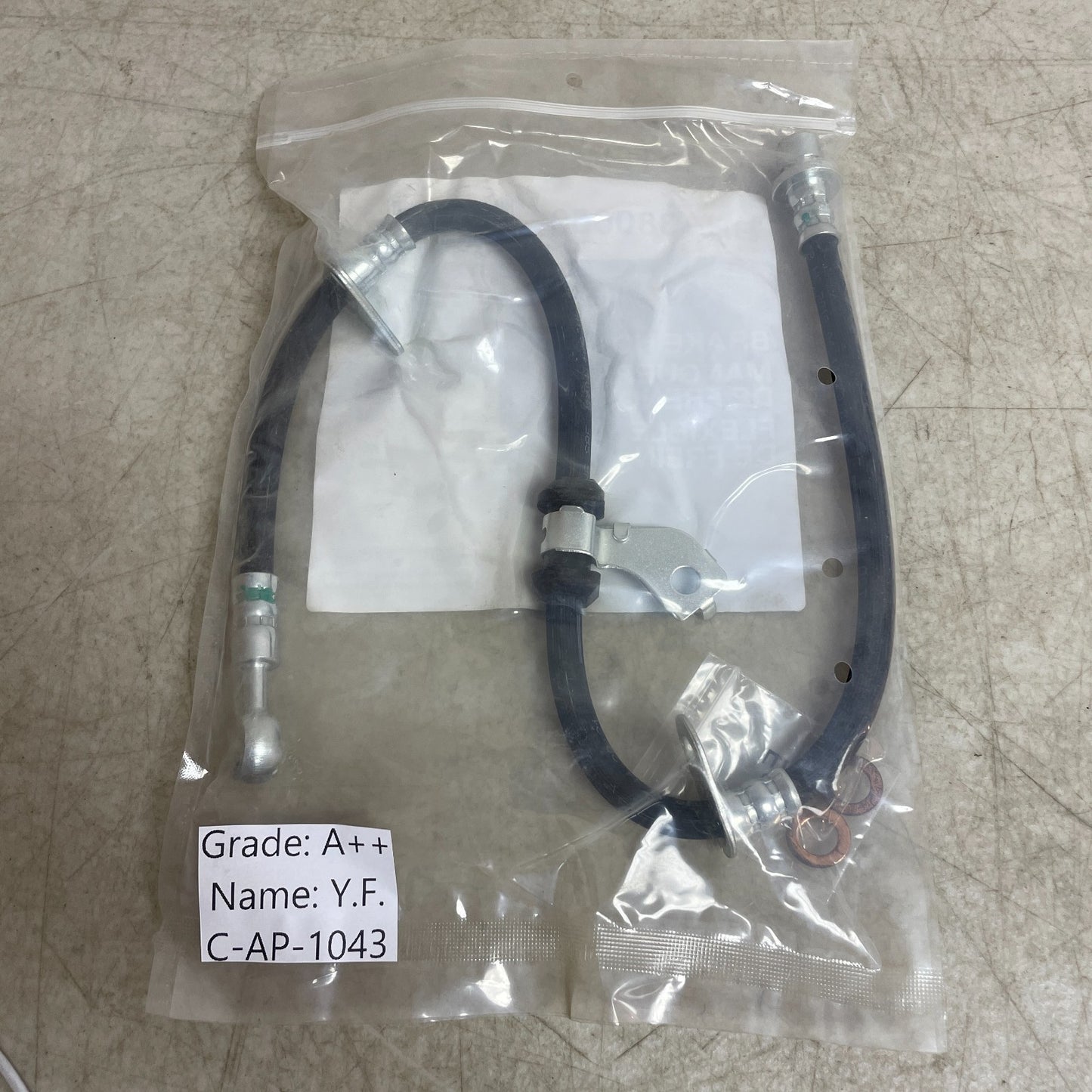 CarQuest Wearever Brake Hose BHA380059 Banjo to Female for Acura Honda 1992–2001