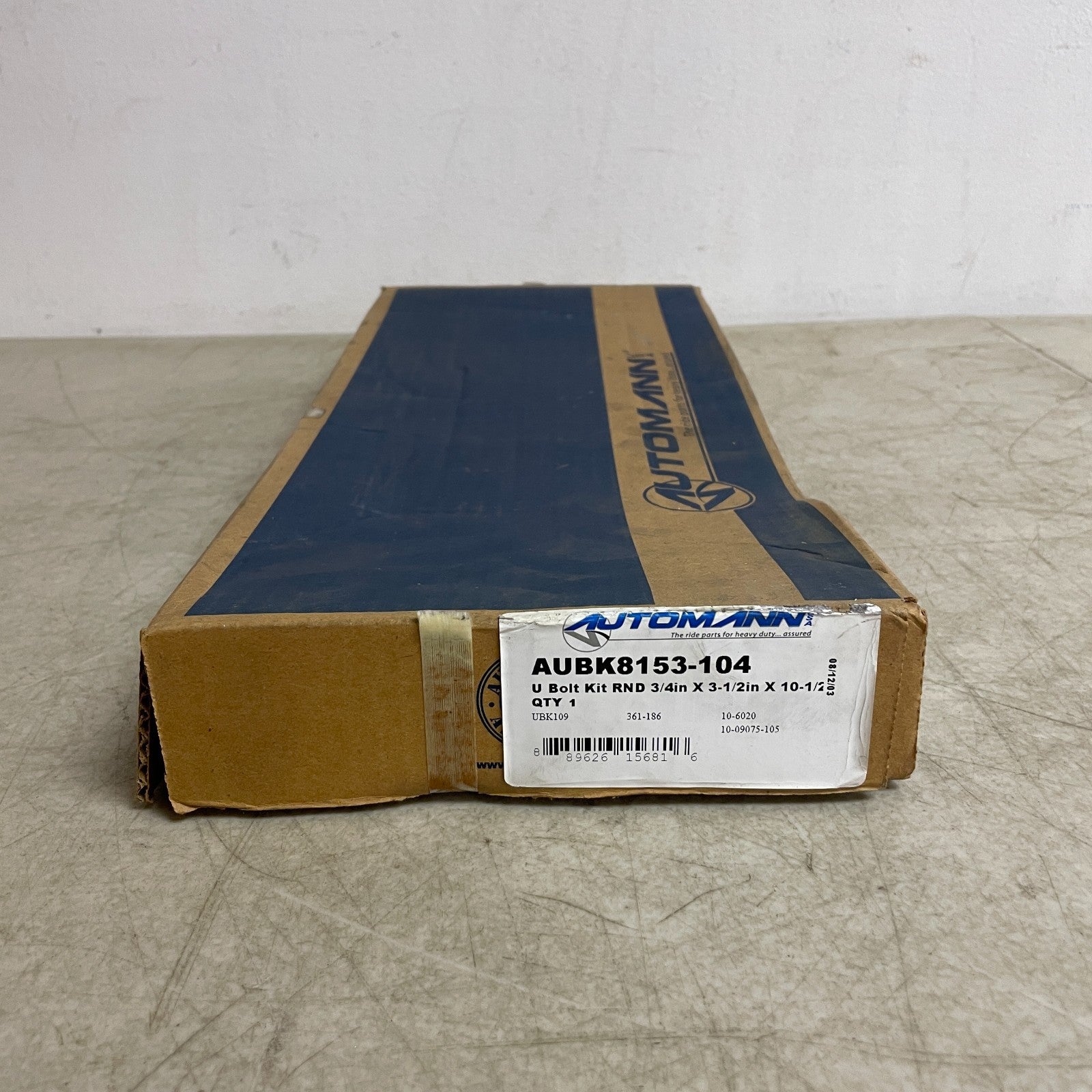 Automann U-Bolt Kit Round Bend Suspension AUBK8153-104