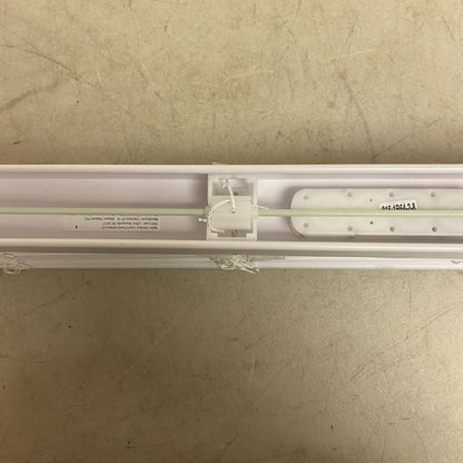 ALLEN + ROTH 2 IN ROOM DARKENING CORDLESS FAUX WOOD BLIND WHITE 29 IN X 64 IN