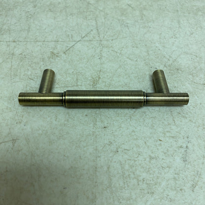 Signature Hardware 3-3/4" Colmar Solid Brass Cabinet Pull - Antique Brass