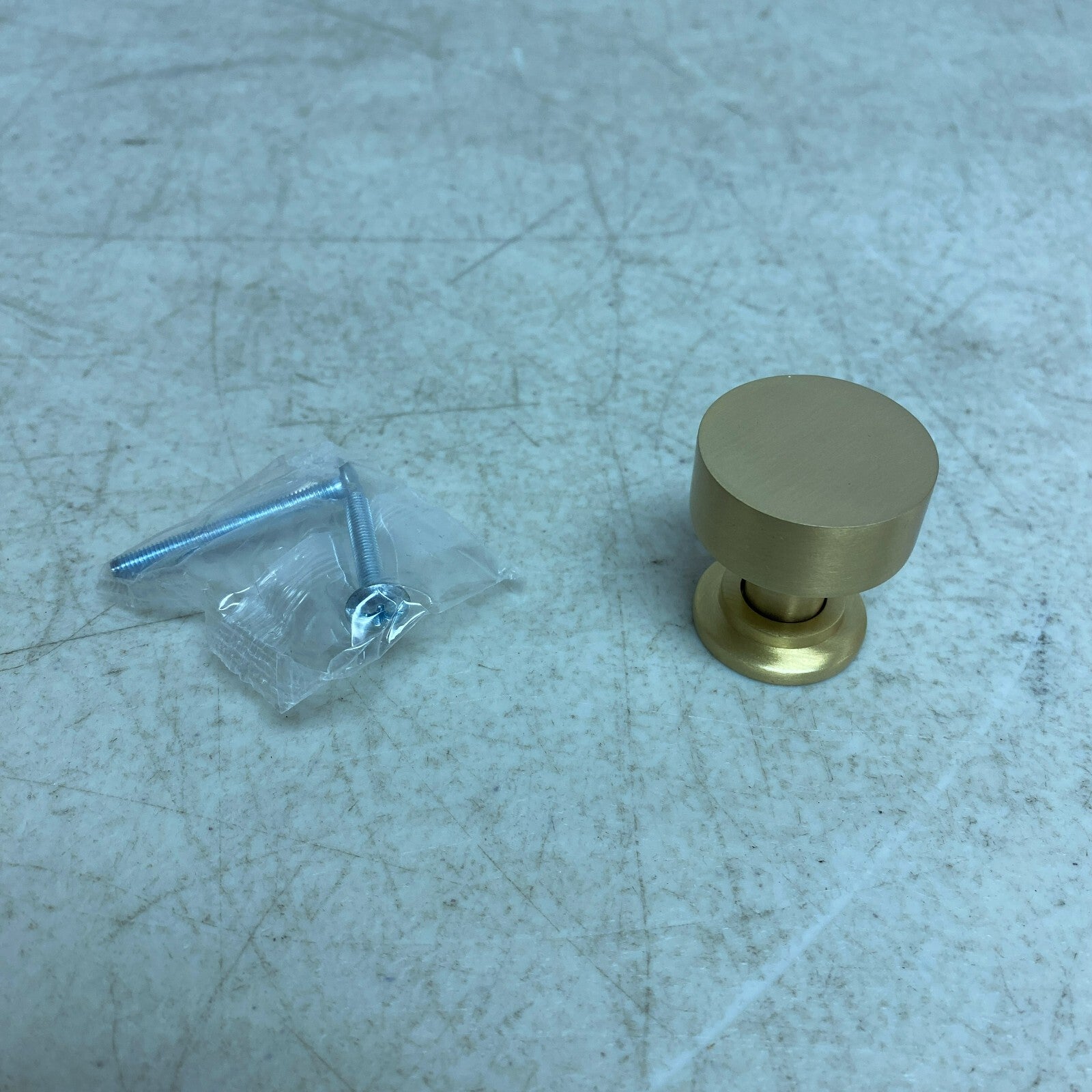 Signature Hardware 1-1/4" Colmar Brass Cabinet Knob - Satin Brass