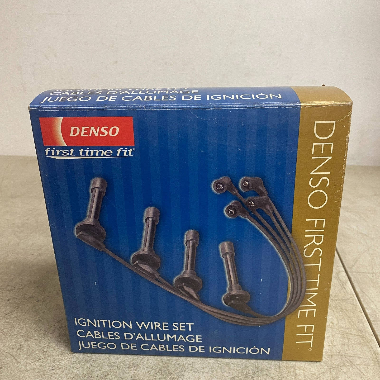 DENSO 671-6251 Spark Plug Ignition Wire Set 91-98 Toyota Camry Celica MR2 4-Cyl