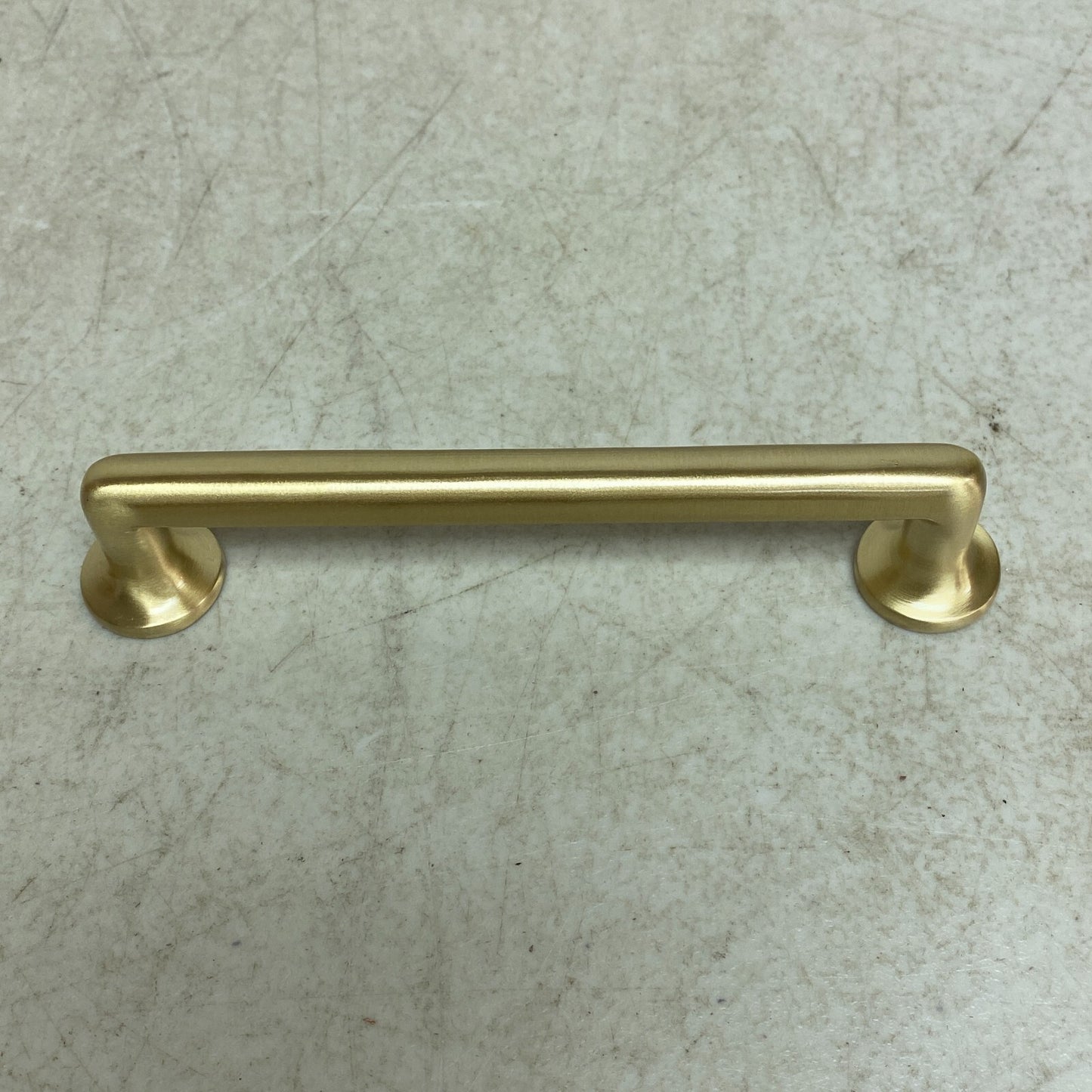 Signature Hardware 6" Belfast Solid Brass Cabinet Pull - Satin Brass