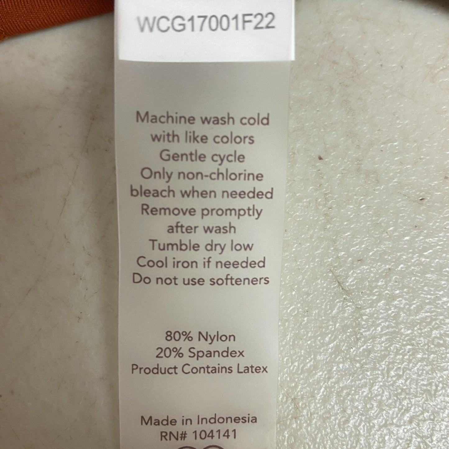 Calia Womens 16" Eagle Skort Smoldering Clay Solid Stylish Trendy WCG17001F22