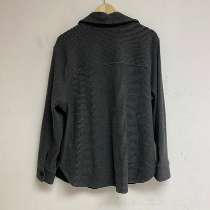 Alpine Design Women's W AD Wanderful Cord Shirt Jacket Pure Black Heather ADW231