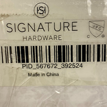 Signature Hardware 48" Cohen Linear Tile-In Shower Drain - Brushed Stainless S..