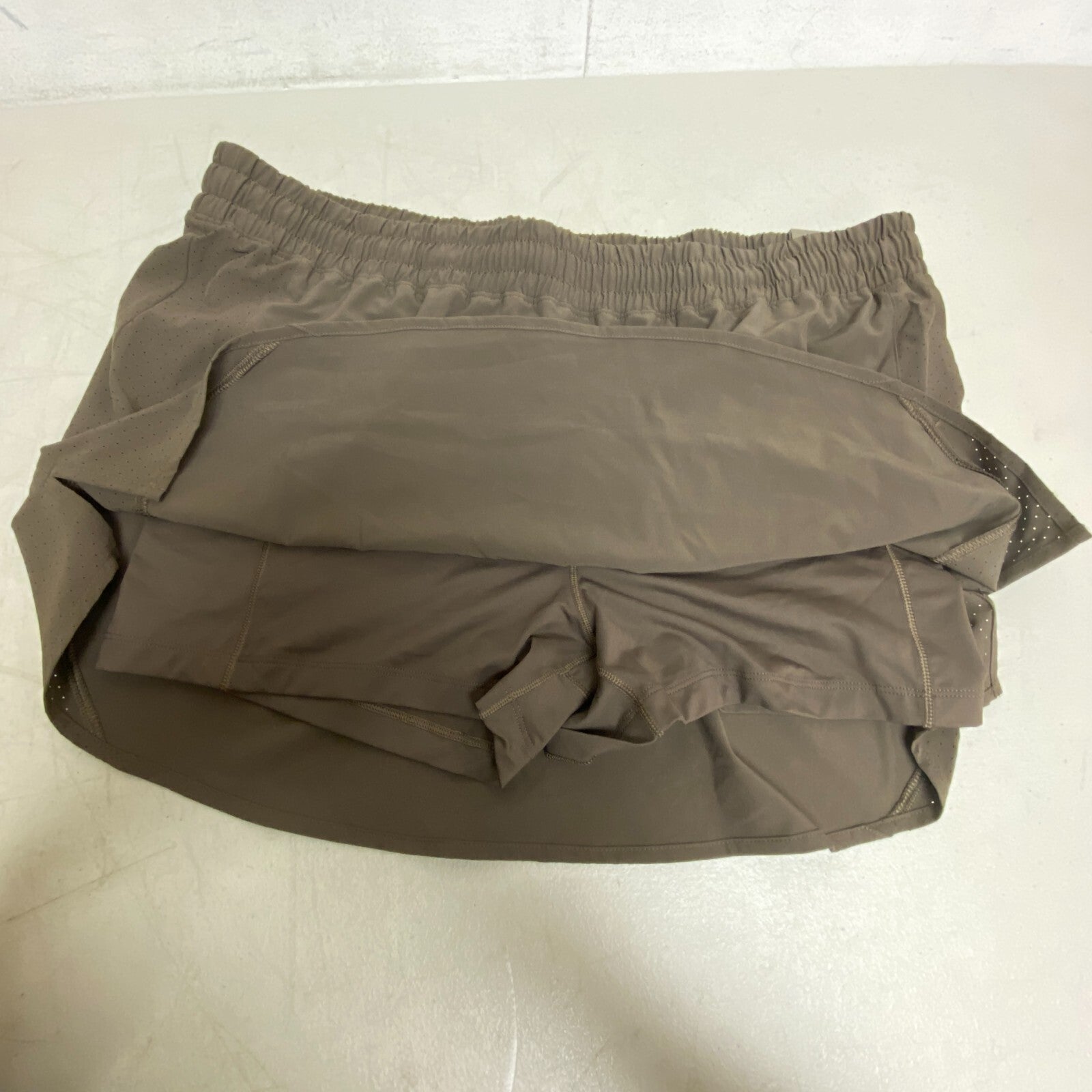 Calia Women's Infinity Run Skort Coffee Grounds WAX12360 BRAND NEW WAX12360