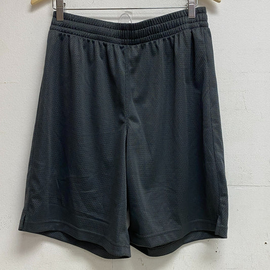 DSG Men's Pocketless Mesh Shorts Dark Grey DAM20112 Fitness Trendy Summer Sporty