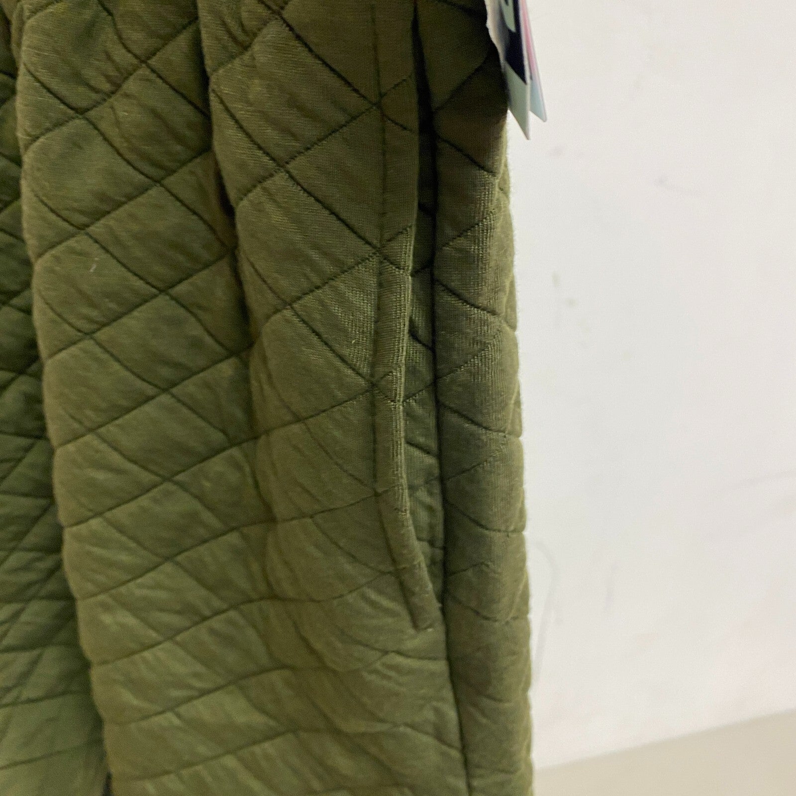 DSG Quilted Womens boyfriend Shorts Inky Olive  Relaxed DAW23412