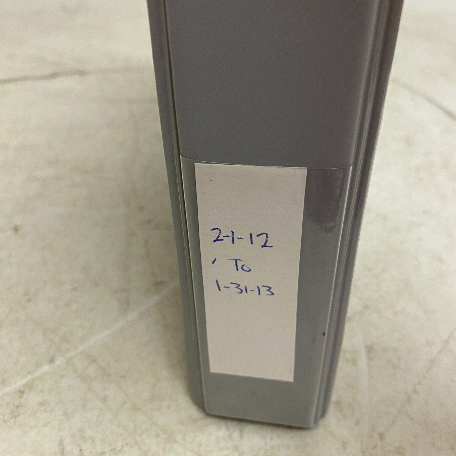 Federal Insurance 1 1/4" Round Ring Binder , #1196-1CP