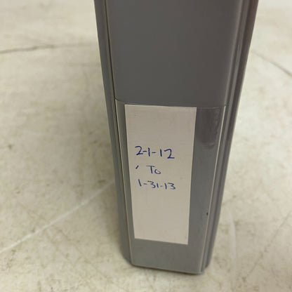 Federal Insurance 1 1/4" Round Ring Binder , #1196-1CP