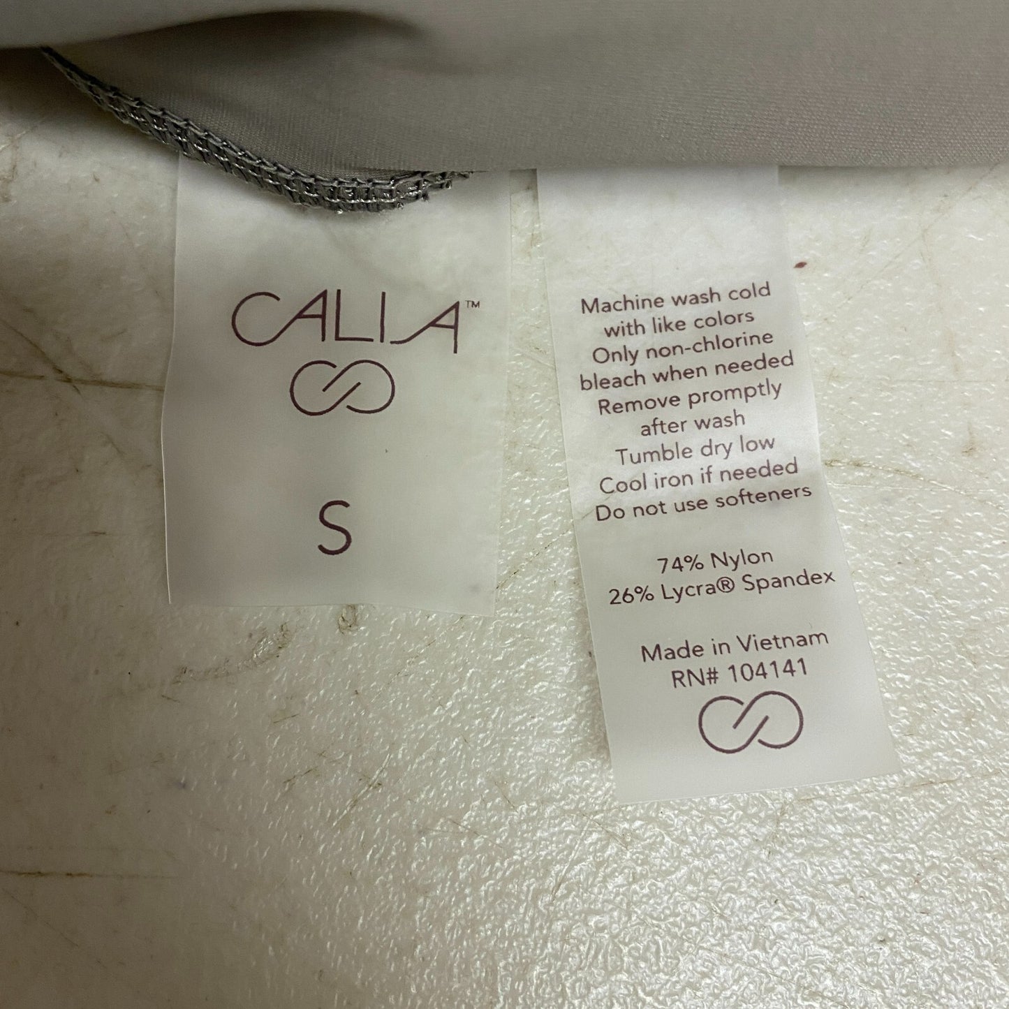 CALIA Women's Sculpt Vented Straight Leg Pant Dark Grey Solid Stylish WAX32287VC