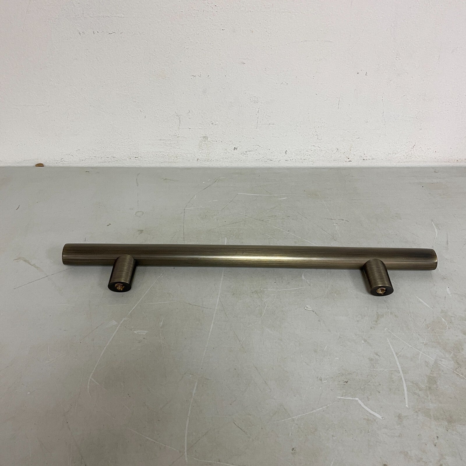 Signature Hardware 12" Kobe Solid Brass Door Pull - Antique Brass