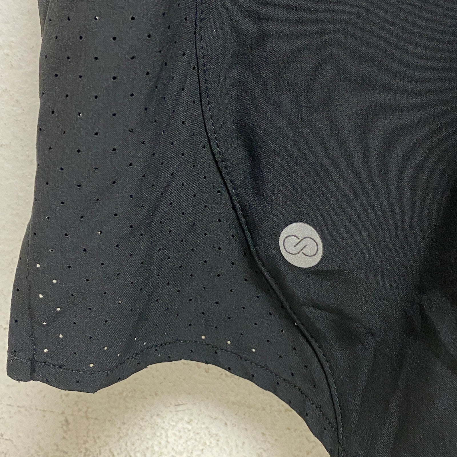 Calia Women's Infinity Run Skort Pure Black WAX12360  BRAND NEW Solid WAX12360