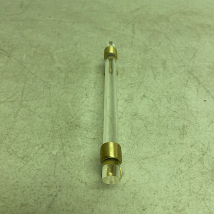 SIGNATURE HARDWARE 6" BERYN ACRYLIC CABINET PULL SATIN BRASS , HN-B-9021.6.SB