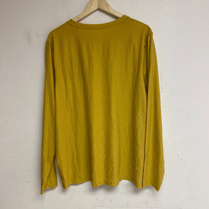Alpine Design Mens Basic Active Long Sleeve Tee Gold Heather ADM23205 Brand New!