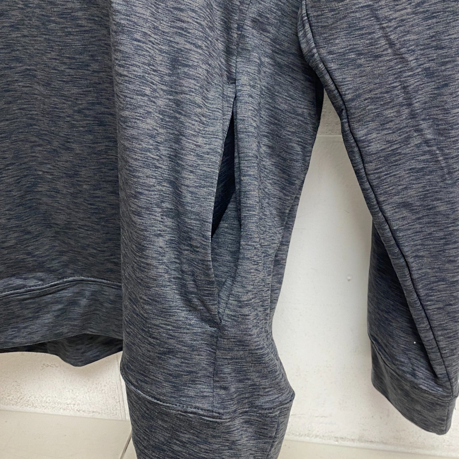 VRST Mens R&R Jersey Hoodie Pure Black Heather MAX200307 BRAND NEW