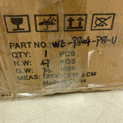 Signature Hardware Dolwick Exposed Pipe Shower and Tub Faucet - Polished Brass