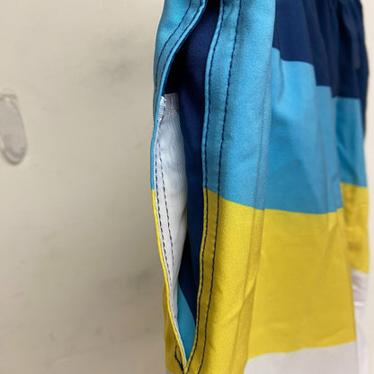 Chubbies Men's SHORT BLUE AND YELLOW Swim Trunks 109231-044