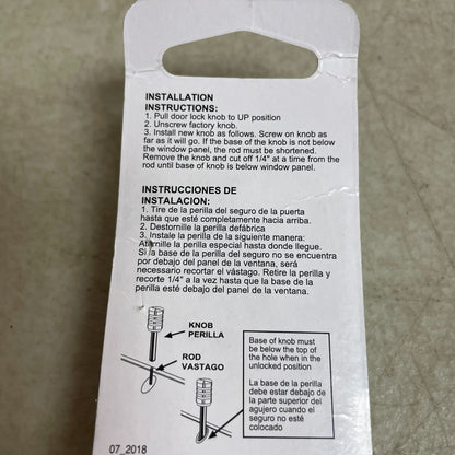 Custom Accessories Machined Aluminum Charcoal Billet Door Lock Knobs Set 16009