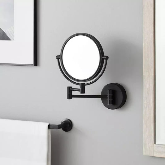 Signature Hardware R2009 Wall Mount Makeup Mirror Double Sided E2 Escutcheon