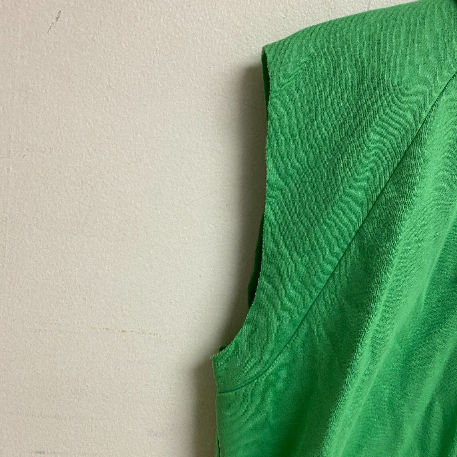 DSG WOMENS FAVORITE FLEECE SS ZIP SLIME GREEN Solid  DAM13410