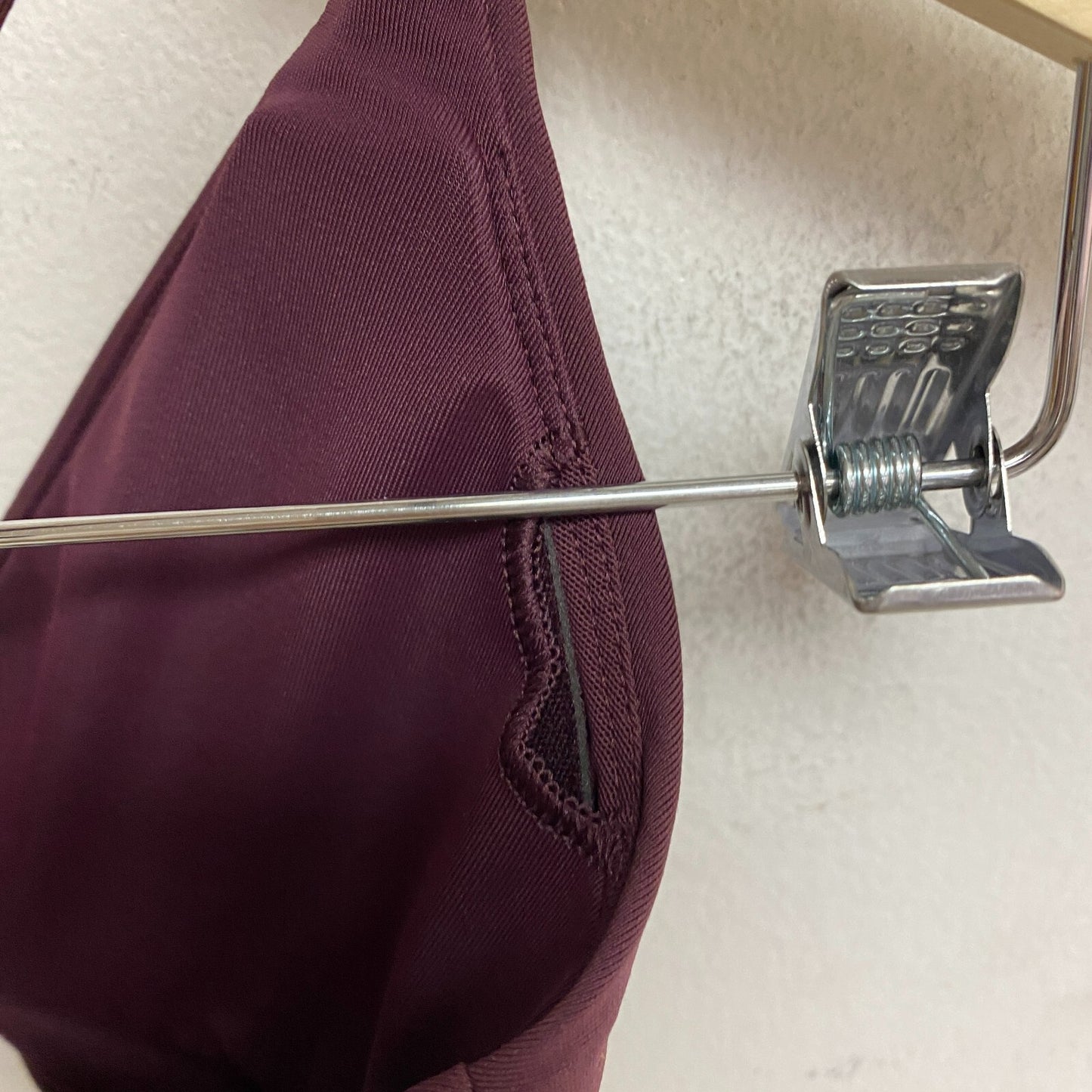 Calia Women's Triangle Bikini Top Wine WSA23201