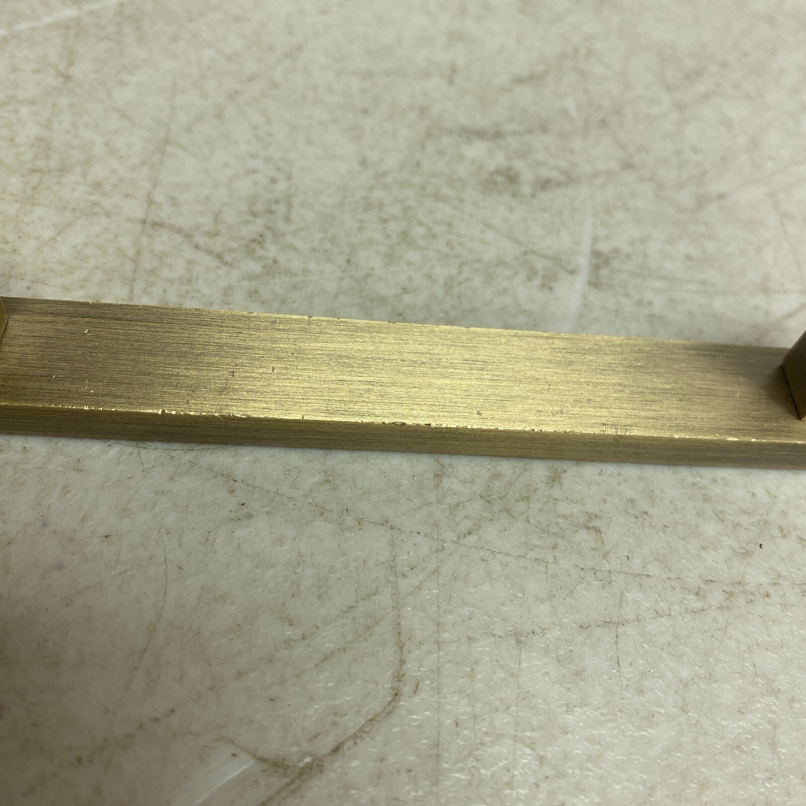 Signature Hardware 4'' Covello Solid Brass Cabinet Pull - Antique Brass