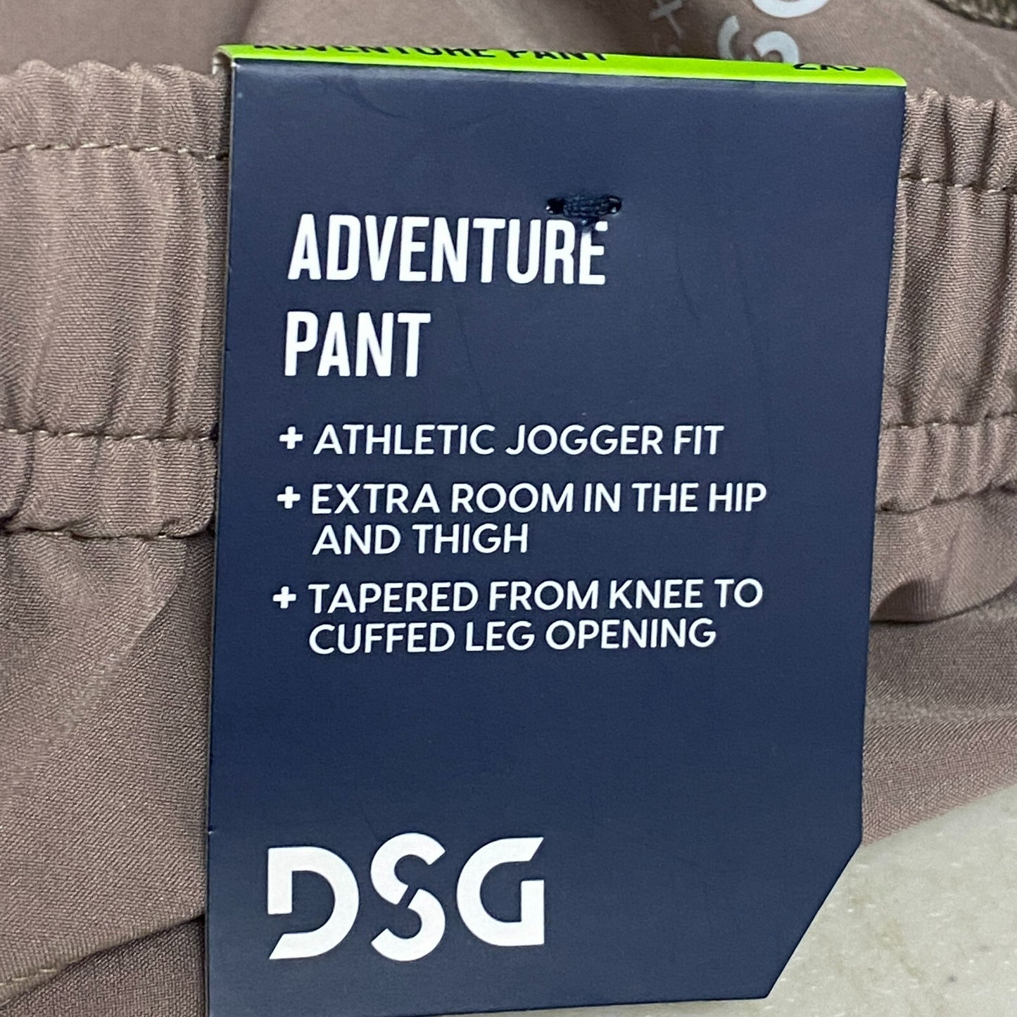 DSG Boys' Adventure Pant Warm Mushroom Athletic Jogger Fit Solid DAB22103