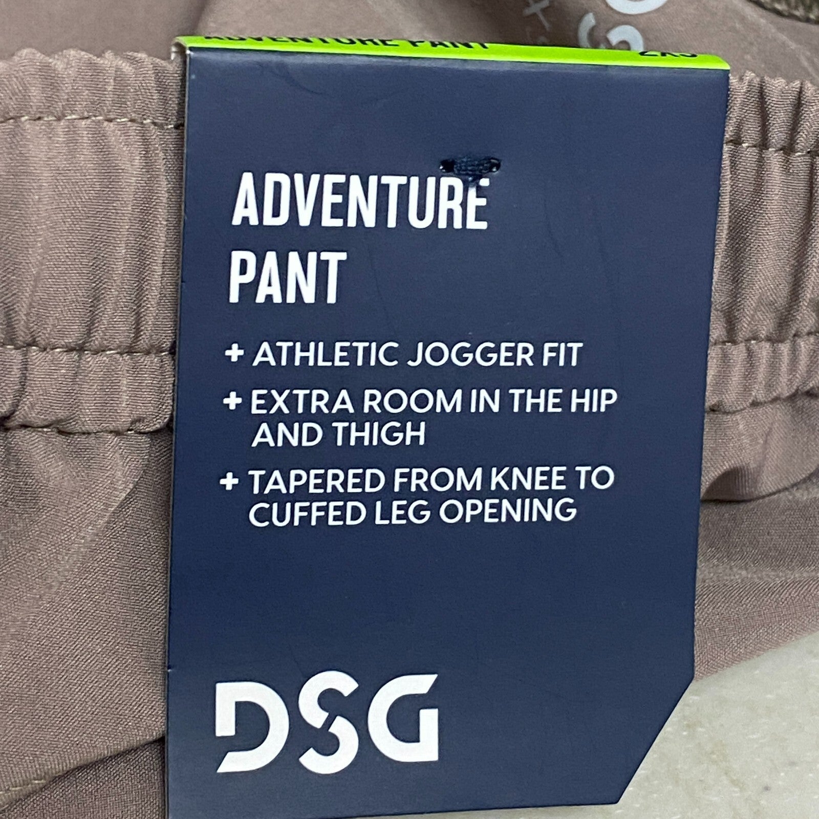 DSG Boys' Adventure Pant Warm Mushroom Athletic Jogger Fit Solid DAB22103