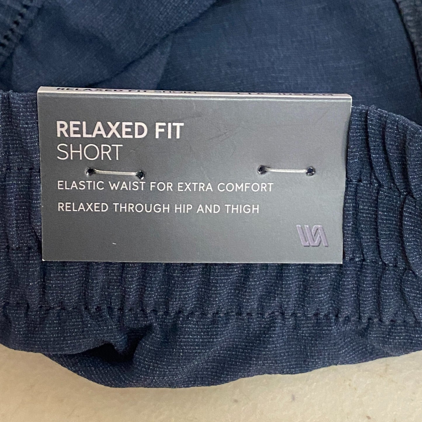 VRST Mens Elevate 8" inseam Run Shorts Darker Ardosia Blue Relaxed MAX231403