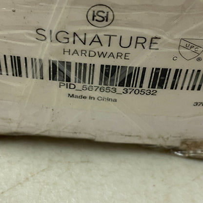 Signature Hardware 36" Carmen Linear Shower Drain - Brushed Stainless Steel