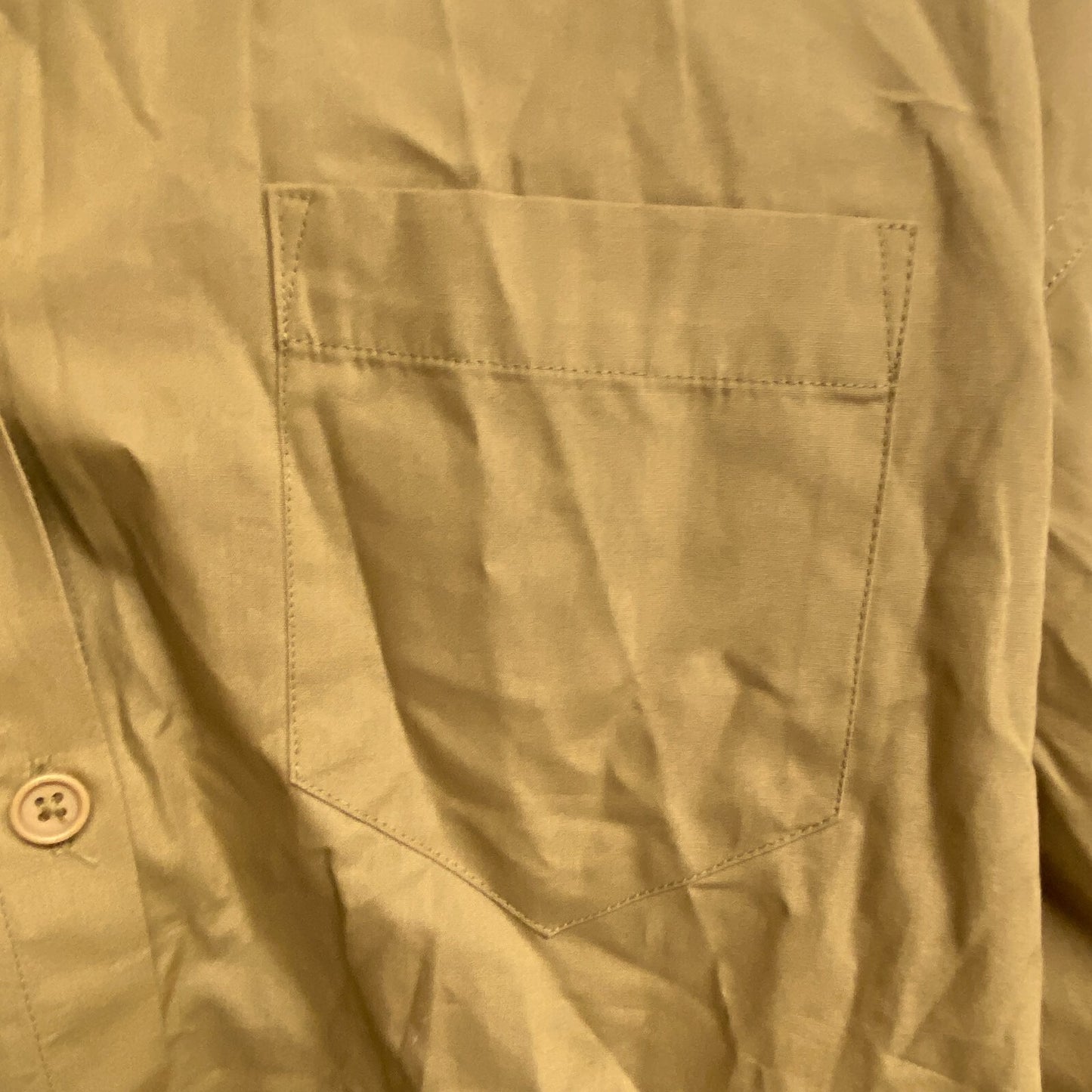 DSG TWITCH +ALLISON Women's Boyfriend Woven Button Down Sahara Sand BOSSW22104