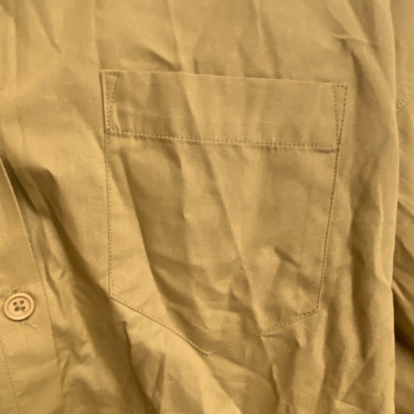 DSG TWITCH +ALLISON Women's Boyfriend Woven Button Down Sahara Sand BOSSW22104