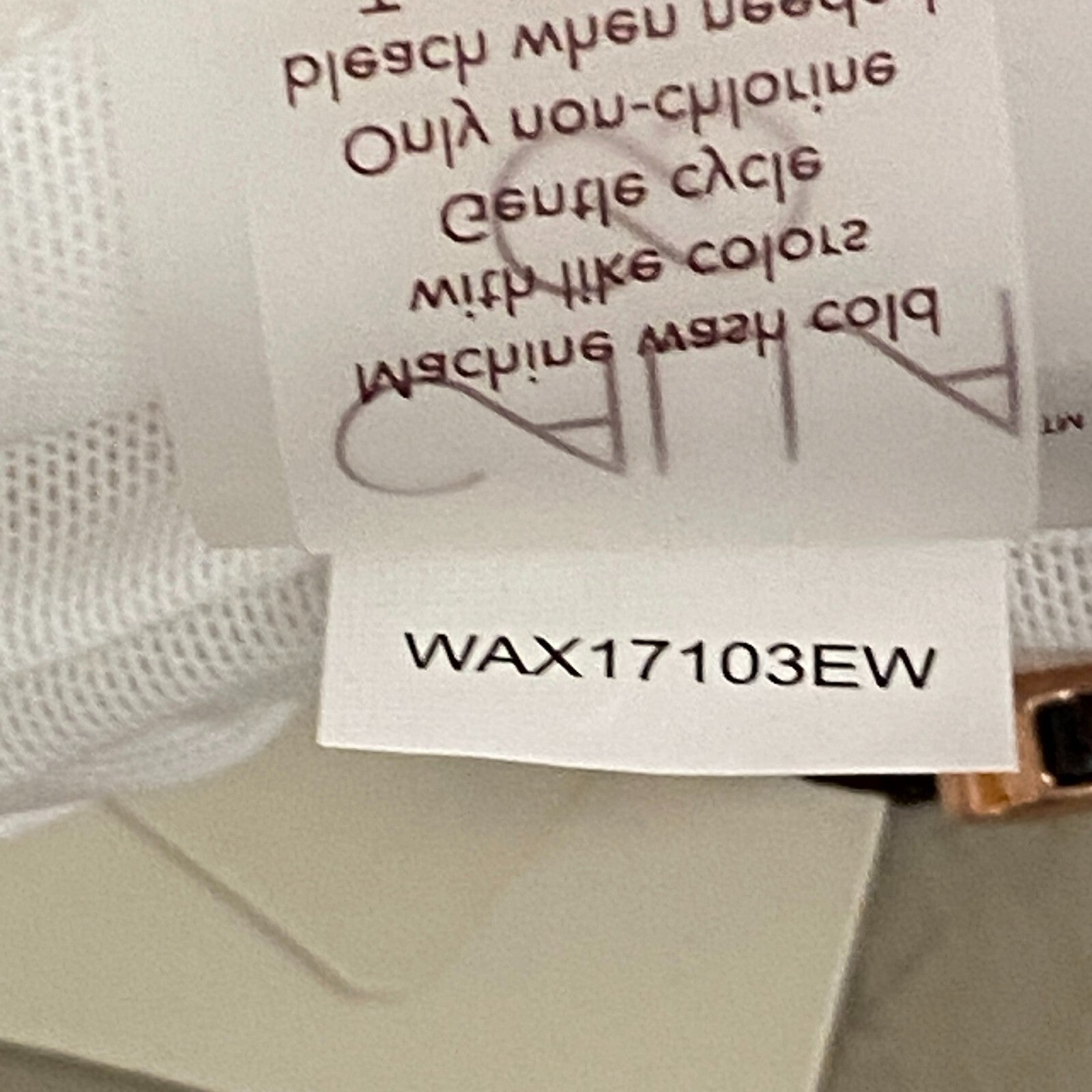 Calia Women High support Go All Out Zip Front Bra Pure White WAX17103EW