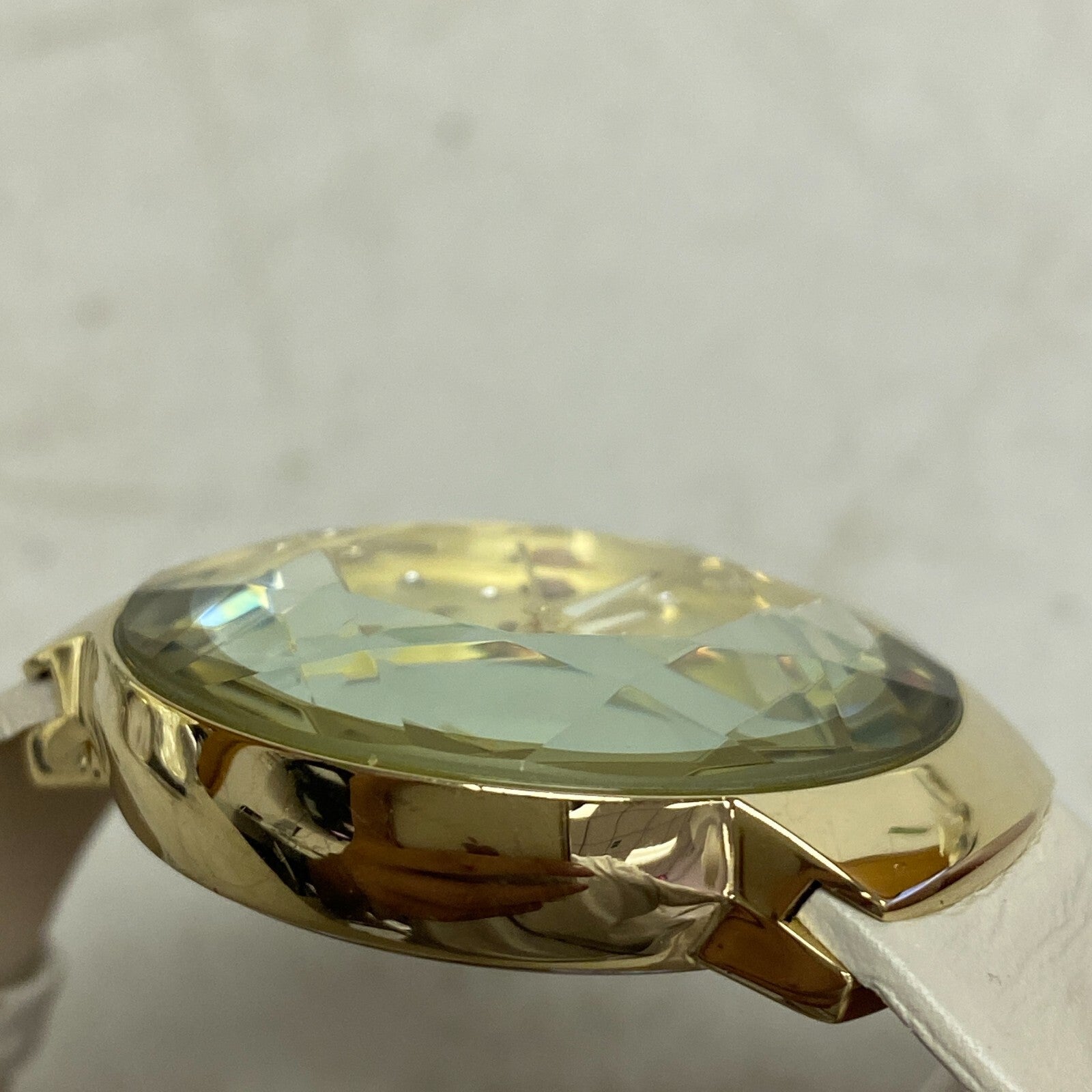 Armitron Women's Genuine Crystal Accented Leather Strap Watch, 75/5760 New!