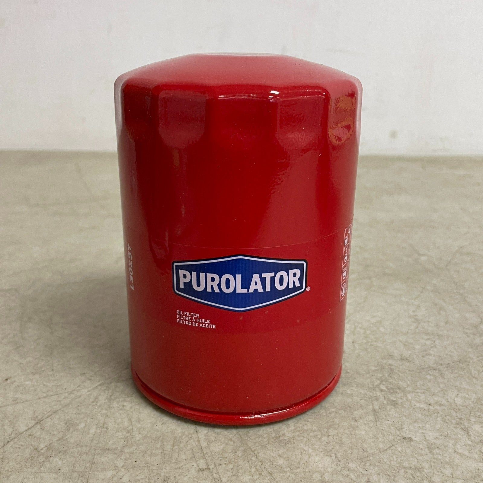 PurolatorONE L30257 Engine Oil Filter Full-Flow Spin-On 20-Micron 3/4-16 Thread