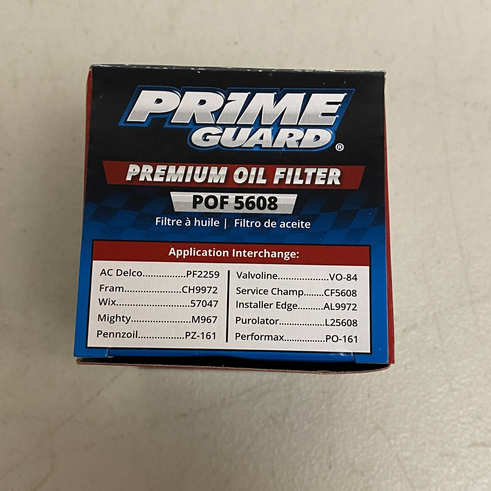 Prime Guard Premium Oil Filter POF 5608