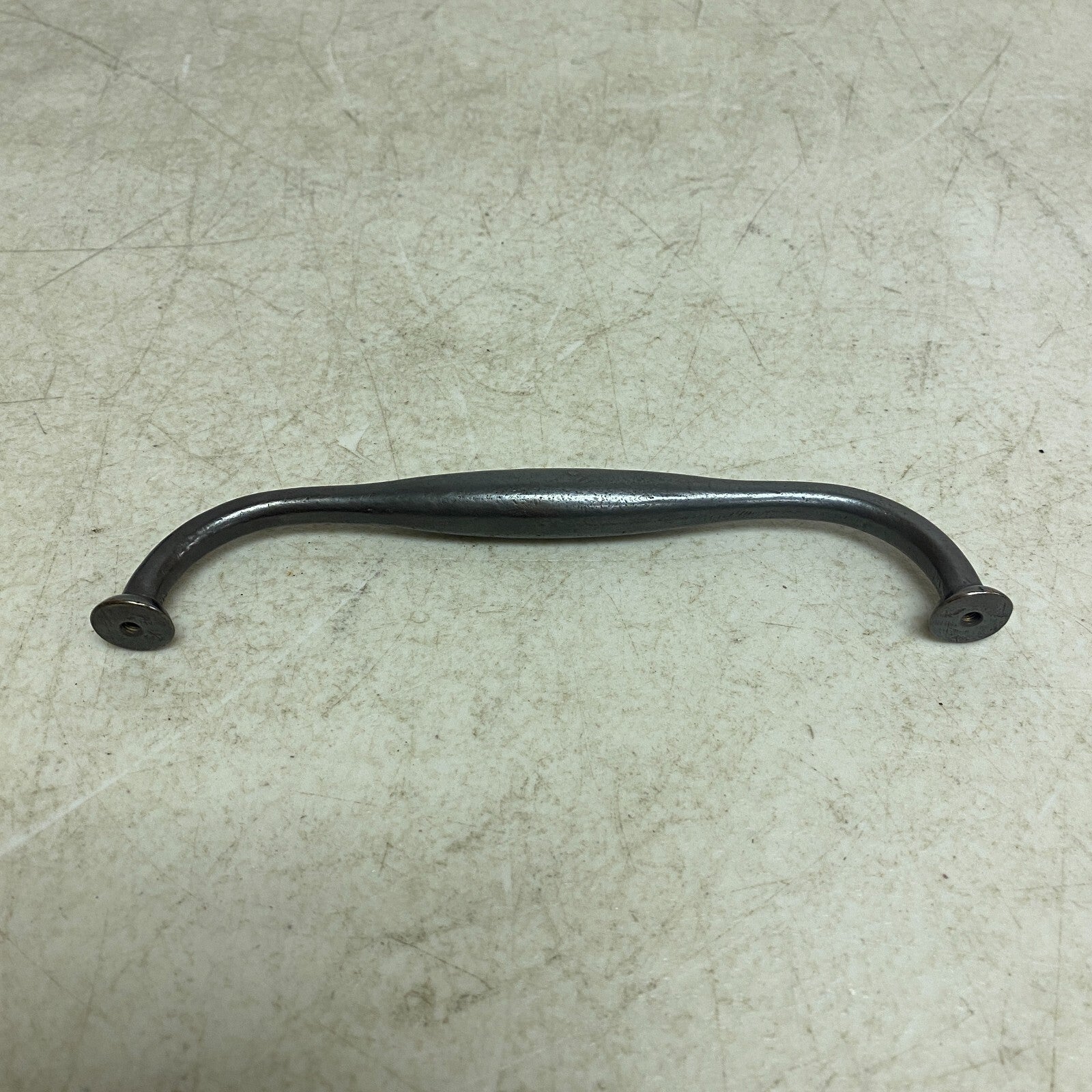 SIGNATURE HARDWARE 6-1/4" PADILLA SOLID BRONZE CABINET PULL DARK BRONZE