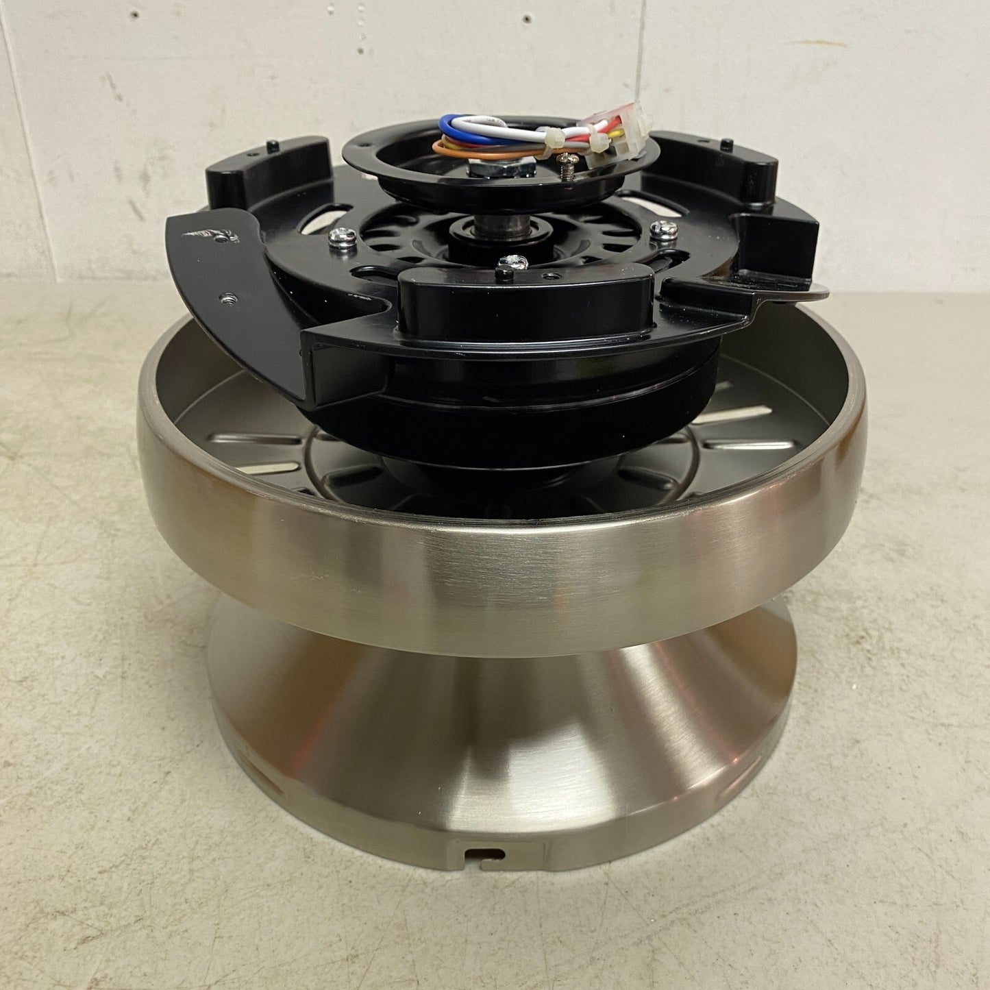 Harbor Breeze Mazon Brushed Nickel Finish Ceiling Fan 44 inch Model # 0807421