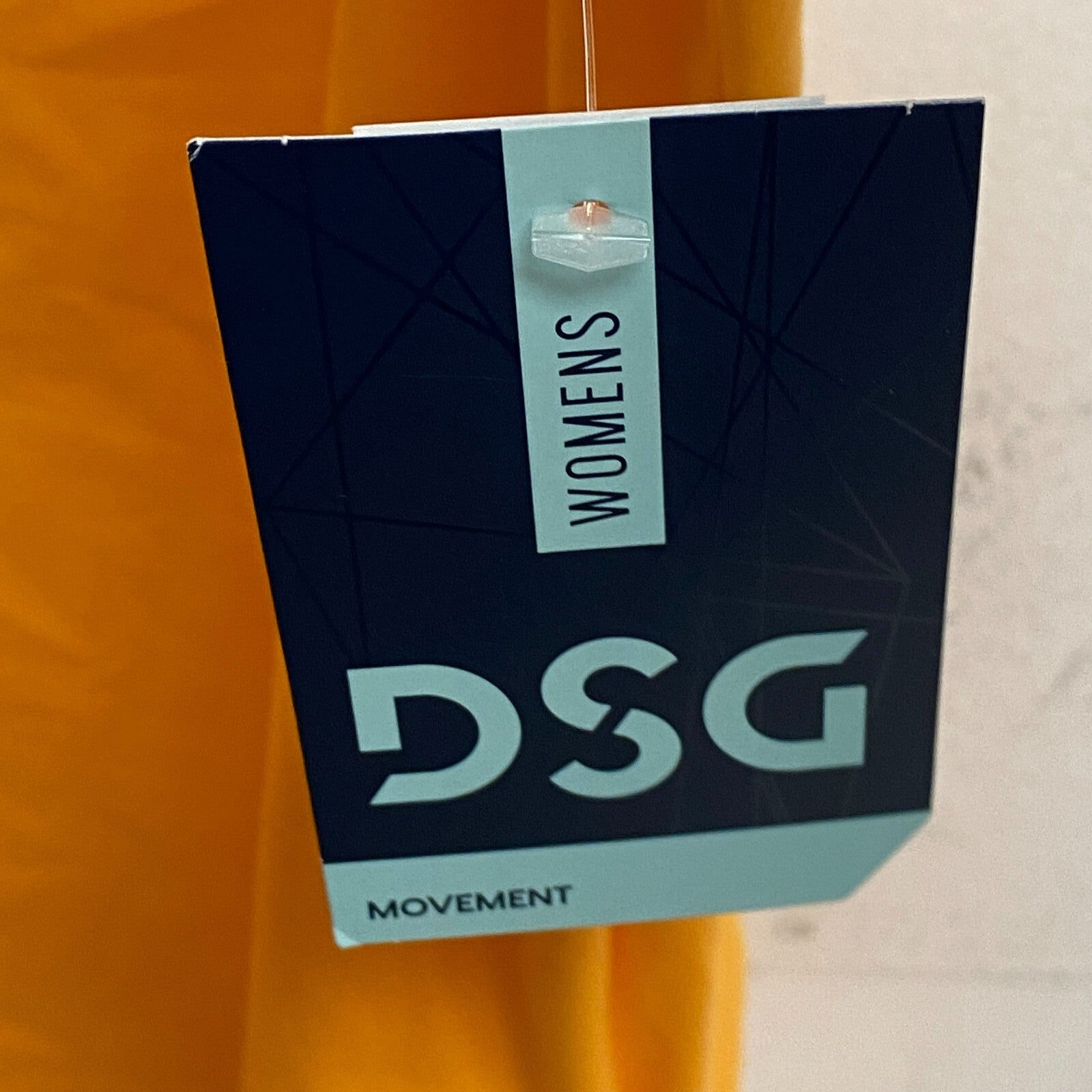 DSG Women's Movement Tank Top Light Tangerine Sleeveless Solid DAW11363