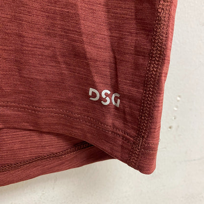 DSG Men's Movement Tee Deep Brick/DK Deep Brick Solid Short Sleeve DAM12100N