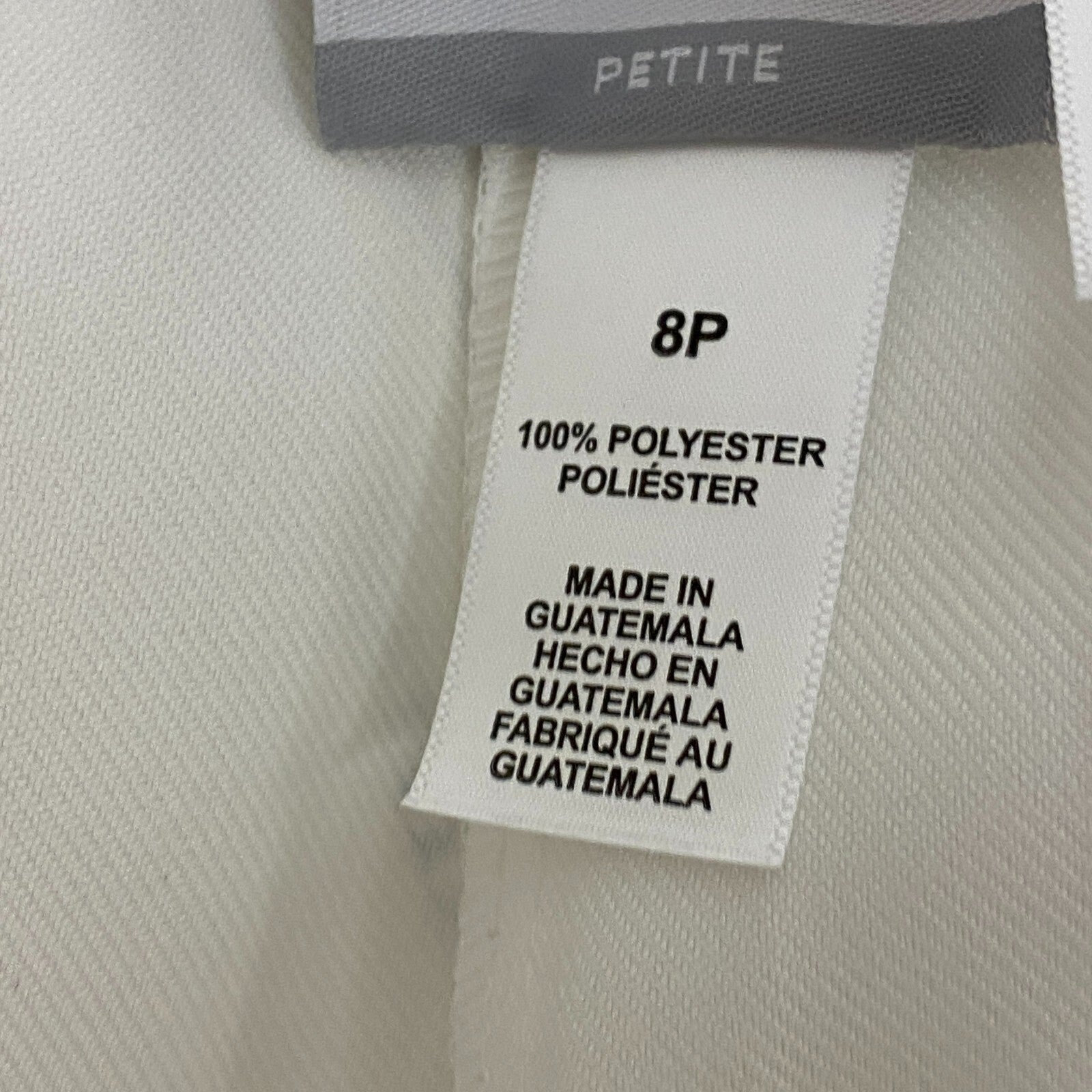 ALFERD DUNNER CLASSIC WHITE SIZE 8P 01708 CX