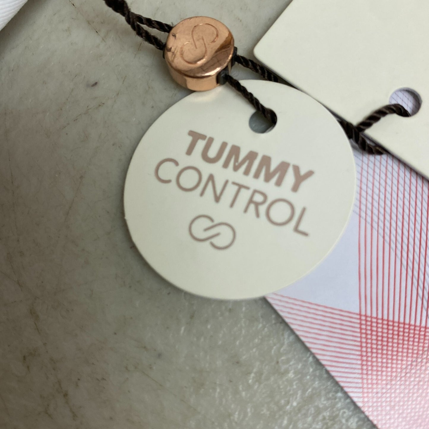 Calia Womens HR Twist Front Bottom Stripe White  Stylish Trendy WSA22401PRT