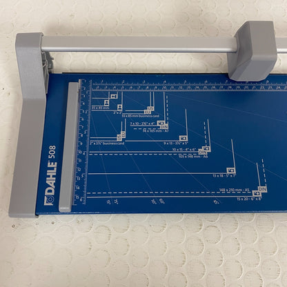 Dahle 508 Personal Rotary Trimmer 18″ Cut Length Self-Sharpening Auto Clamp