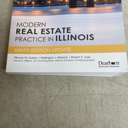 Dearborn Real Estate Education Modern Real Estate Practice Illinois Textbook